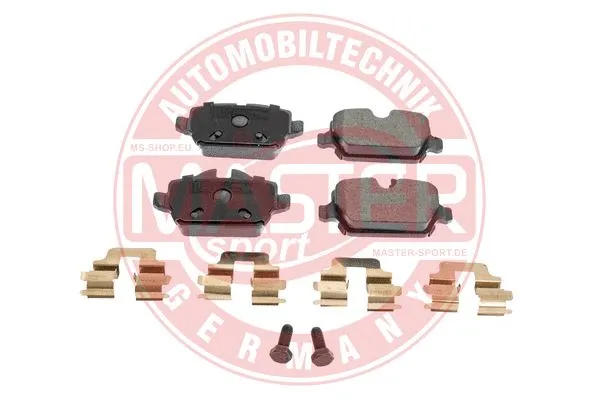 Brake Pad Set, disc brake (13046027132N-SET-MS)