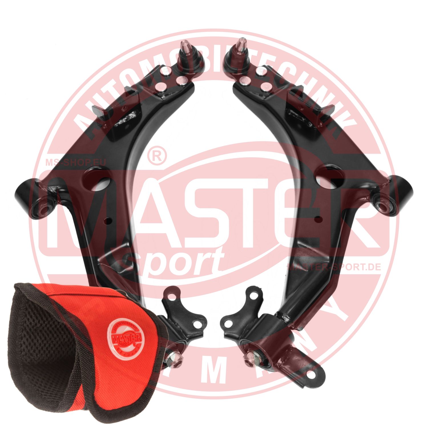 Control/Trailing Arm Kit, wheel suspension (37112-KIT-MSM)