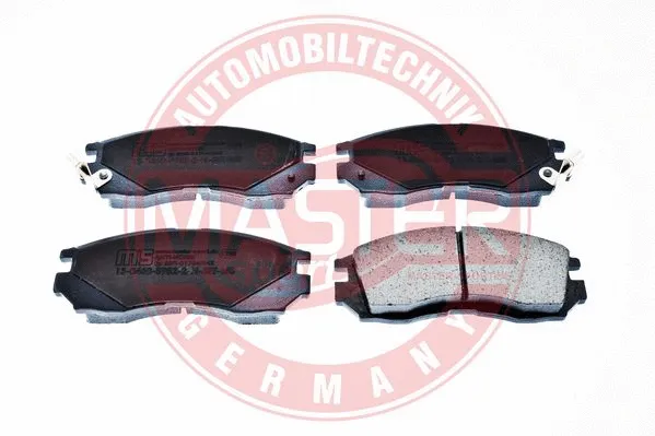 Brake Pad Set, disc brake (13046059522N-SET-MS)