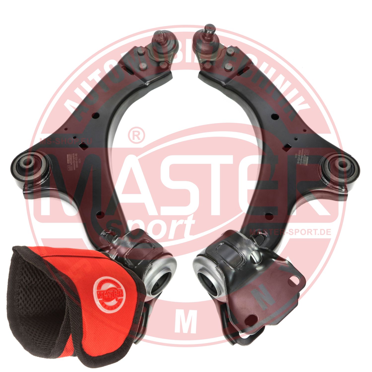 Control/Trailing Arm Kit, wheel suspension (37106-KIT-MSM)