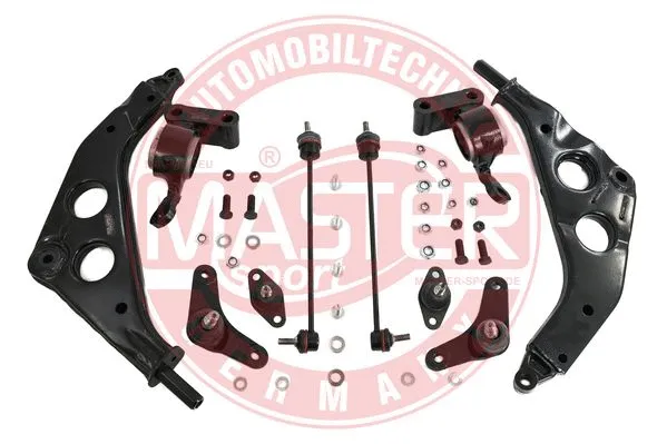 Control/Trailing Arm Kit, wheel suspension (36949/1-KIT-MS)