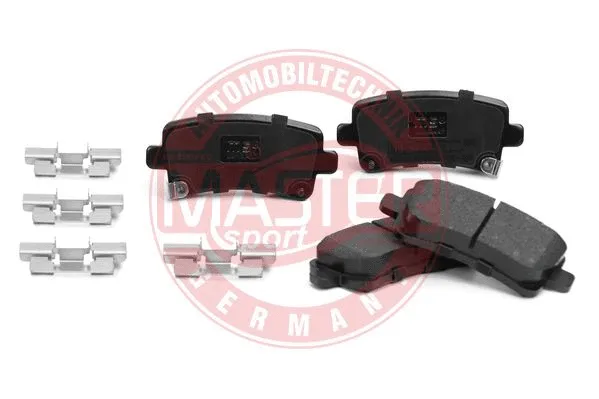 Brake Pad Set, disc brake (13046027582N-SET-MS)