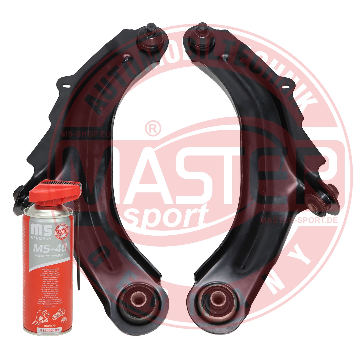 Control/Trailing Arm Kit, wheel suspension (37157-KIT-MSP)