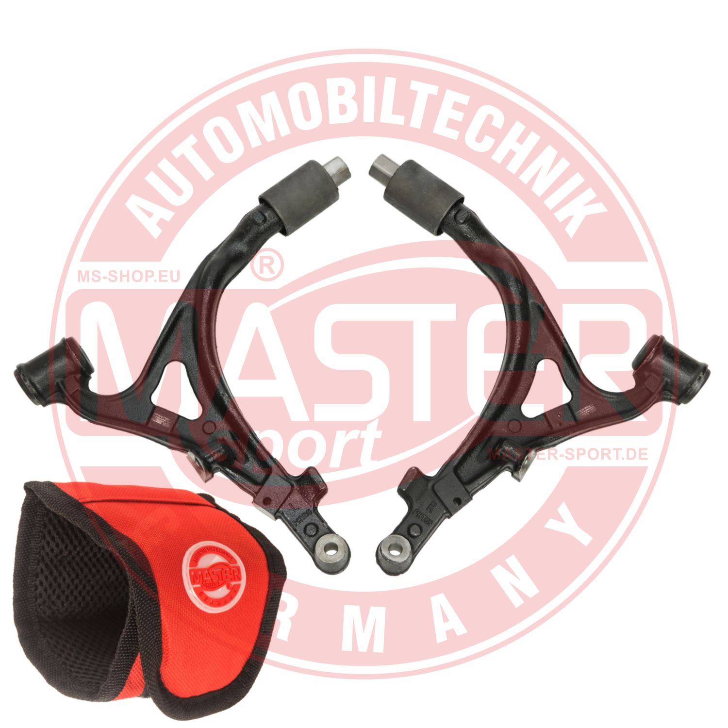 Control/Trailing Arm Kit, wheel suspension (37076-KIT-MSM)