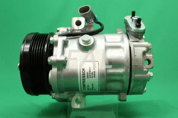 Compressor, air conditioning