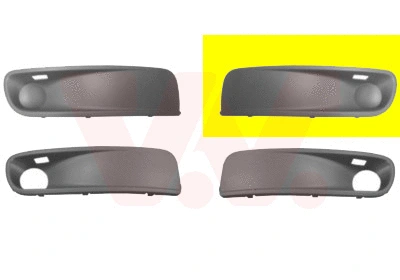 Ventilation Grilles, bumper