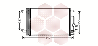 Condenser, air conditioning (73005090)