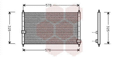 Condenser, air conditioning (25005062)