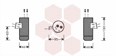 Dryer, air conditioning (3000D104)