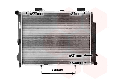 Radiator, engine cooling (30002191)