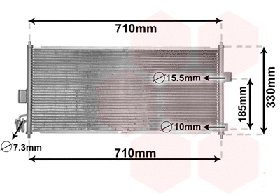 Condenser, air conditioning (13005201)