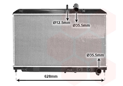 Radiator, engine cooling (27002169)