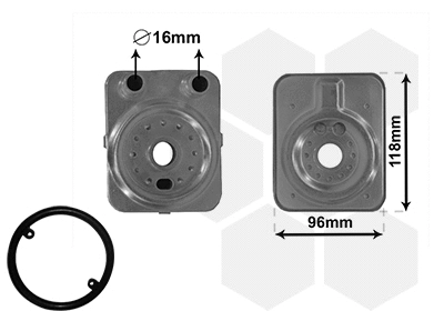 Oil Cooler, engine oil