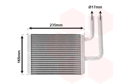 Heat Exchanger, interior heating (32016700)