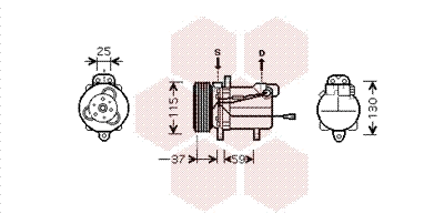 Compressor, air conditioning (5200K092)