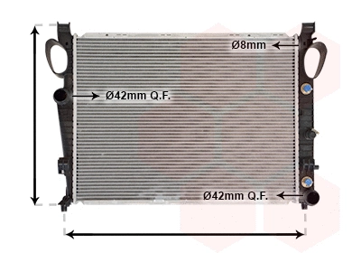 Radiator, engine cooling