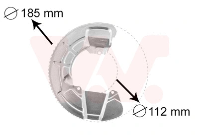 Splash Guard, brake disc (5930371)