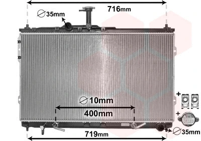 Radiator, engine cooling
