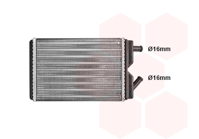 Heat Exchanger, interior heating (59006041)