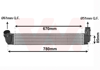 Charge Air Cooler (43014702)