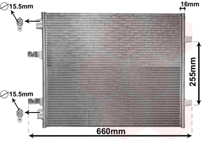 Condenser, air conditioning (37005480)