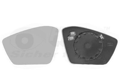 Mirror Glass, exterior mirror (7638837)