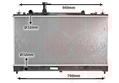 Radiator, engine cooling (27002162)
