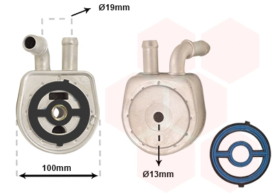 Oil Cooler, engine oil