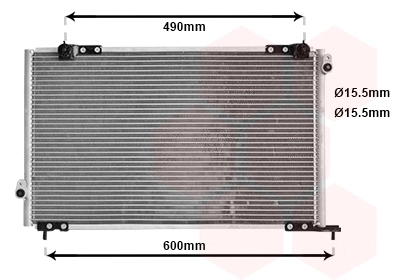 Condenser, air conditioning (25005105)