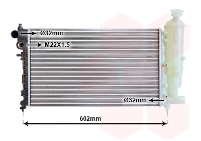 Radiator, engine cooling (40002014)