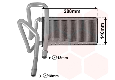 Heat Exchanger, interior heating (02006226)