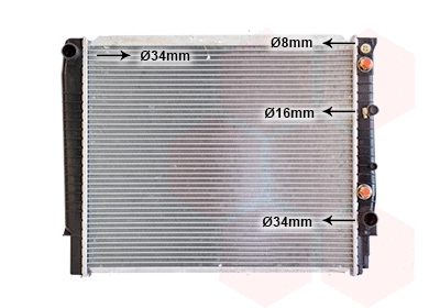 Radiator, engine cooling