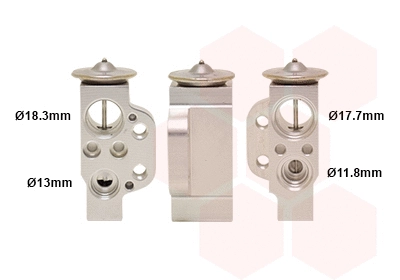 Expansion Valve, air conditioning (58001311)
