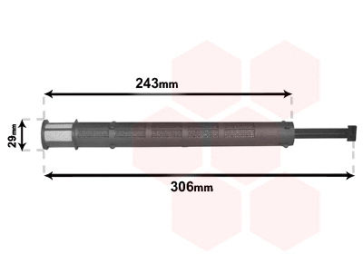 Dryer, air conditioning (0900D249)