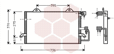 Condenser, air conditioning (03005118)