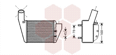 Charge Air Cooler (58004222)