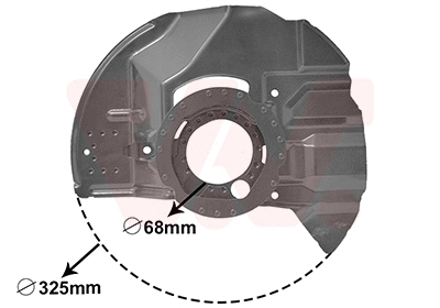 Splash Guard, brake disc (0646372)
