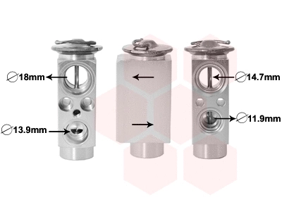 Expansion Valve, air conditioning (06001441)