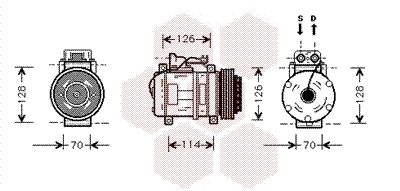 Compressor, air conditioning (3000K274)