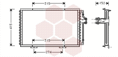 Condenser, air conditioning (43005214)
