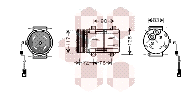 Compressor, air conditioning (1800K285)