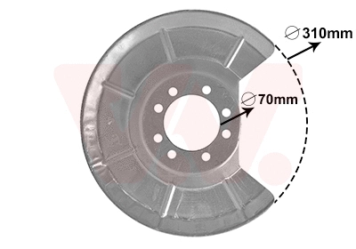Splash Guard, brake disc (5942373)