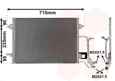 Condenser, air conditioning (03005140)