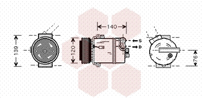 Compressor, air conditioning (3700K409)