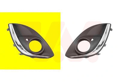 Ventilation Grilles, bumper