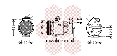 Compressor, air conditioning (3700K477)