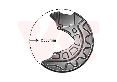 Splash Guard, brake disc (0336371)