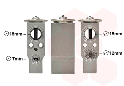 Expansion Valve, air conditioning (37011702)