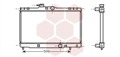 Radiator, engine cooling (53002273)