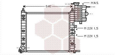 Radiator, engine cooling